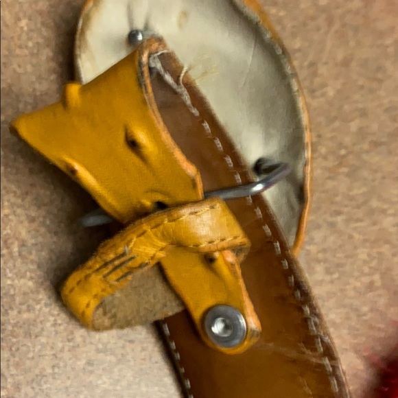 Los Gueritos Ostrich Belt - Picture 6 of 8